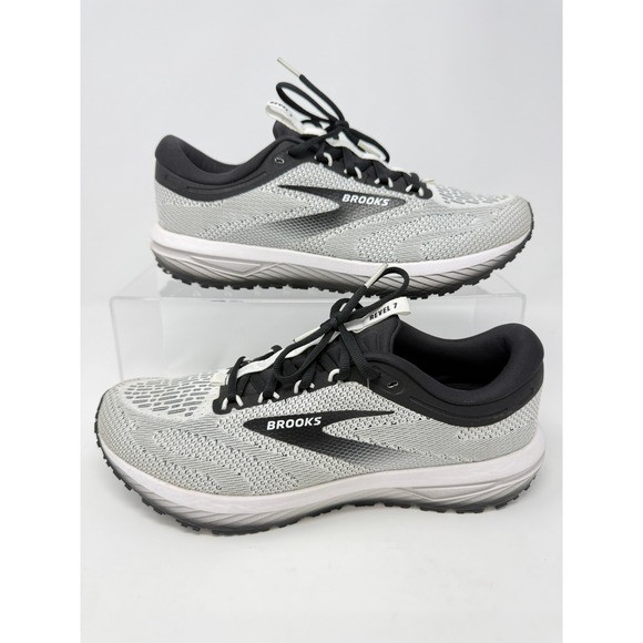 Brooks Revel 7 Men's Running Shoes Sneakers White Black Size 10.5 - Picture 4 of 7